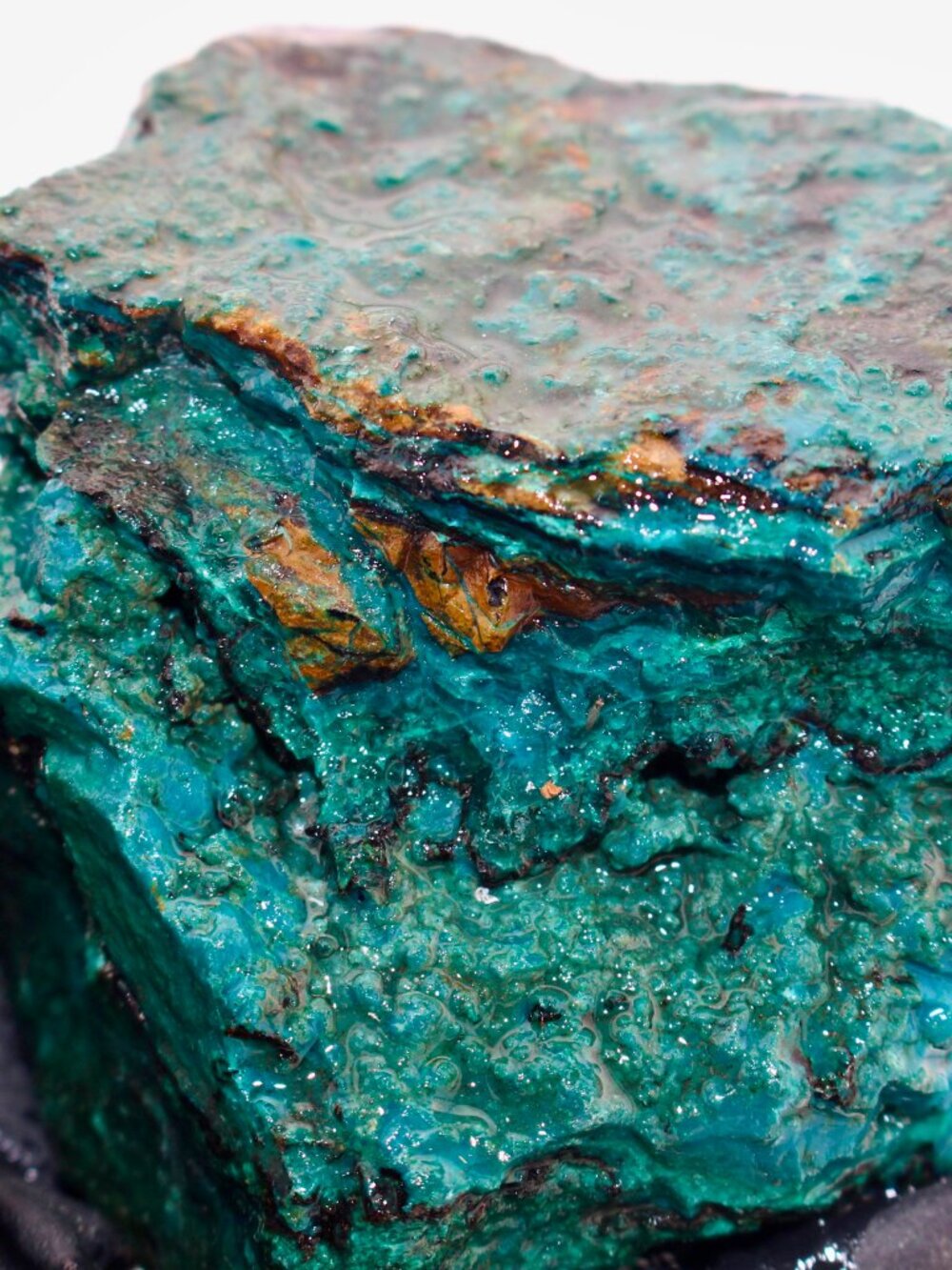 Chrysocolla Blue Rock Stone Cab Cabbing Rough Raw Natural from Namibia 9.42oz